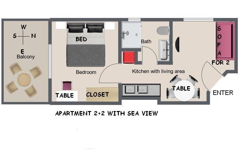 Apartments Ursic Mb Brela Quarto foto